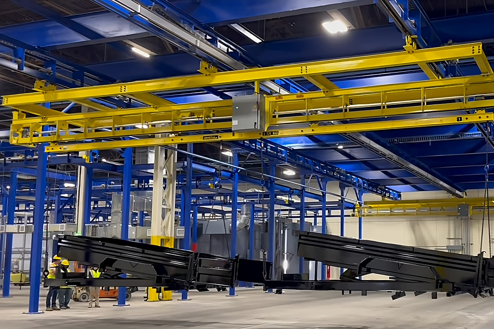 OCS Extreme Duty-conveyor i industrihall